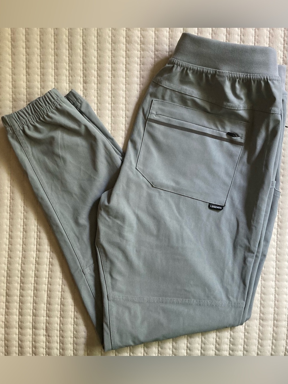 Legends Aviation Joggers Men’s Medium Gray Athletic Activewear Gym Pants